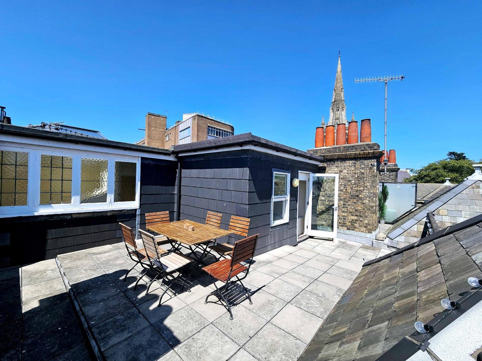 Cityscape Haven: 1 Bedroom Apartment With Terrace And City View Bournemouth Exterior photo